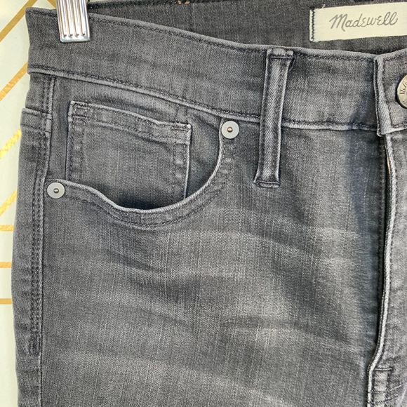Madewell 9" Mid-Rise Skinny Jeans in Black Sea - Picture 4 of 12